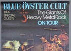 Blue   yster Cult     Mega Rare Vintage Original 1980 Concert Poster  mirrors 
