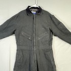 Blizzard Pruf By Walls Insulated Coveralls Mens Large Black Padded Workwear Suit