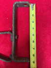 Vintage Iron Hearth Fireplace Trammel Swinging Kettle Arm Forged