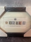 Royal Mail Mint Stamps Diamond Jubilee Definitive 2012 Framed