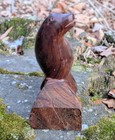 Vtg Ironwood Hand Carved Wooden Seal Sea Lion Figurine Sculpture Mcm Hardwood