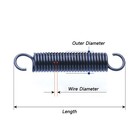 0 3 2mm Wire Dia Expansion Spring Tension Extension Expanding Extending Springs