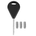 Fin Key With 3 Screws Fcs Replacement For Dorsal Surfboards Cx4
