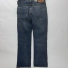 Levis 501 150th Anniversary Distressed Denim Button Fly Jeans Straight Leg 36x34