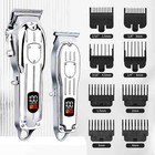 Wahl Professional Hair Cut Machine Barber Salon Cutting Trimmer Clipper Kit Set