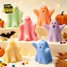 Halloween Candle Molds  3d Little Ghost Silicone Molds 2 Pack                               