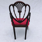 Rare Vintage Sheraton Style Highly Carved Armchair