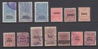 India  1862-1967 Revenues  46 Different Issues  Values To 6r  Sound  F-vf Group 