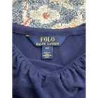 Polo Ralph Lauren Navy Blue Modal Blend Top Girls 4t   4 Vguc