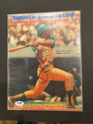 Reggie Jackson Sports Illustrated 1969  Autographed Newsstand Copy Psa Dna