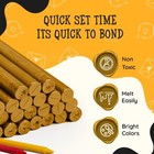 Premium Sealing Wax Sticks  bulk 30 Pack  Wax Seal Glue Gun Sticks - Gold