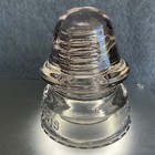 Purple Tinge Cd 162 Maydwell-19 U s a  Glass Signal Insulator - Excellent Cond 