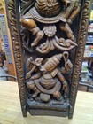 Hand-carved Indian Wall Relief Panel     39x14x5 Ganesha Design