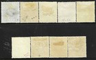 Angola  portuguese  1870-77  1- 9  Mint h  portuguese Crown  Full 1st Set Vf Fog