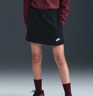 Nike Girl s Sportswear Club French Terry Black Skirt Size Large Nwt