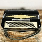 Vintage Verini Bros Castelfidardo 120 Button Accordion W  Case - Made In Italy