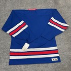 Adidas New York Rangers 1979 Team Classics Home Hockey Jersey Blue Mens Sz 50