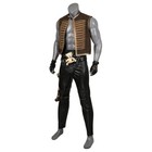 A Mad Max Saga Dr  Dementus Cosplay Costume Fancy Vest Belt Set Men Glove Outfit