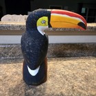 Hand Carved Hand Painted Wood Toucan 11 