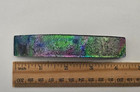 Fused Multicolor Handcrafted Dichroic Glass Genuine French Hair Barrette