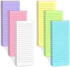Magnetic Notepads Note Pads For Fridge With Full Magnet Back  180 Sheets Colo   