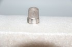 Sterling Silver Thimble Simons Brothers Logo Made In U s a No 11