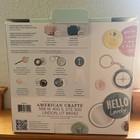 We R Memory Keepers American Crafts 20pc Button Press Kit Nib