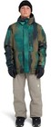 Men s Quiksilver Mission Printed Snowboard Jacket - Dark Ivy  ivv1 