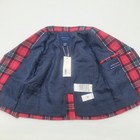 New Janie And Jack Wool Red Plaid Tartan Blazer 18-24m