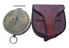 Antique Brass American Boy Scout Compass Title Of   rochester  N y u s a   