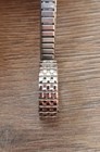 10mm Vintage Silver Tone Expanding Stainless Steel Metal Bracelet Watch Strap