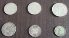 Silver World foreign Coin Collection Lot -  d - Lot Of 6 Coins