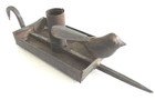 Antique Miner s Candlestick Candle Holder Sticking Tommy Tray Unusual Rare