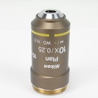 Nikon Plan 10x 0 25 Cfi Eclipse Infinty Corrected Microscope Objective Lens
