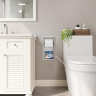 Recessed Toilet Paper Holder  304 Stainless Steel Bathroom Toilet Paper