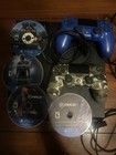 Sony Playstation Ps4 Console Cuh-1115a 500gb   4 Game Bundle  Cables  Charger