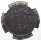 1814 Classic Head Large Cent S-295  plain 4  1c Ngc G6 Bn  002 Good Ecc c  Inc 