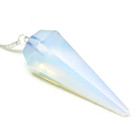 Set Of 2 Opalite Crystal Pendulums   Dowsing Tool For Chakra Healing   Intuition