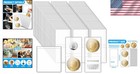 200-pack 2 X 2 Inch Double-pocket-coin-flips - Coin Pocket Holders  Unplasticize