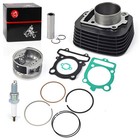 For Yamaha Big Bear 350 Yfm350 4x4 Cylinder Piston Gasket Top End Kit 1987-1999
