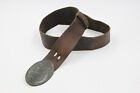 Rare Authentic Civil War Union Enlisted Belt Buckle W original Belt