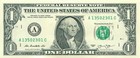 2013 Series A c  boston   1 Federal Reserve Note One Dollar Bill Crispy  