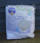 Qty 2 Babies R Us Fitted Waterproof Crib Mattress Cover  28 X 52 In New Quilted