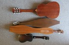 Lot 4 Vintage Folk Instrument 2 Dulcimers 1 Kay Ukulele 1 Giannini Guitar