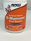 Now D-mannose Pure Powder 6 Oz Healthy Urinary Tract Bladder Organic Exp 4 27