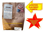 Doordash Delivery Seal Stickers Pizza Bag Thank You Increase Tips 5 Star Rating