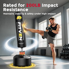 70   Freestanding Punching Bag With Boxing Gloves  Heavy Boxing Bag With Suction