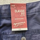 Arizona Mens W 29 10 5 Inseam Classic Fit Navy Cargo Shorts Nwt