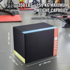 Uimoso 30 24 20 Inch 3 In 1 Plyometric Jump Box Fitness Exercise Plyo Box Foam