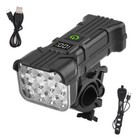 Usb Rechargeable Bicycle Front Headlight Super Bright Led Bike Light Waterproof